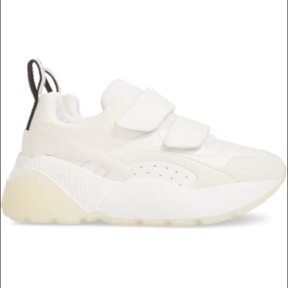 Stella Mccartney Eclypse Hook And Loop White Sneak - image 4